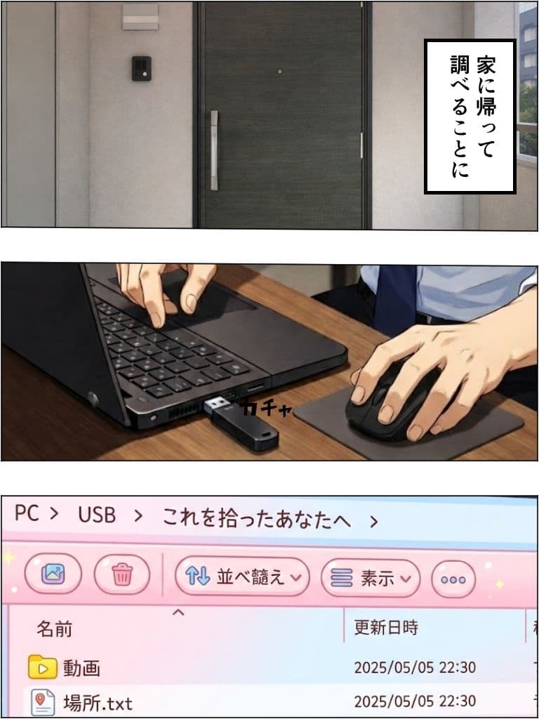 拾ったUSBメモリーで激エロエッチした話wwwwwwww サンプル 3