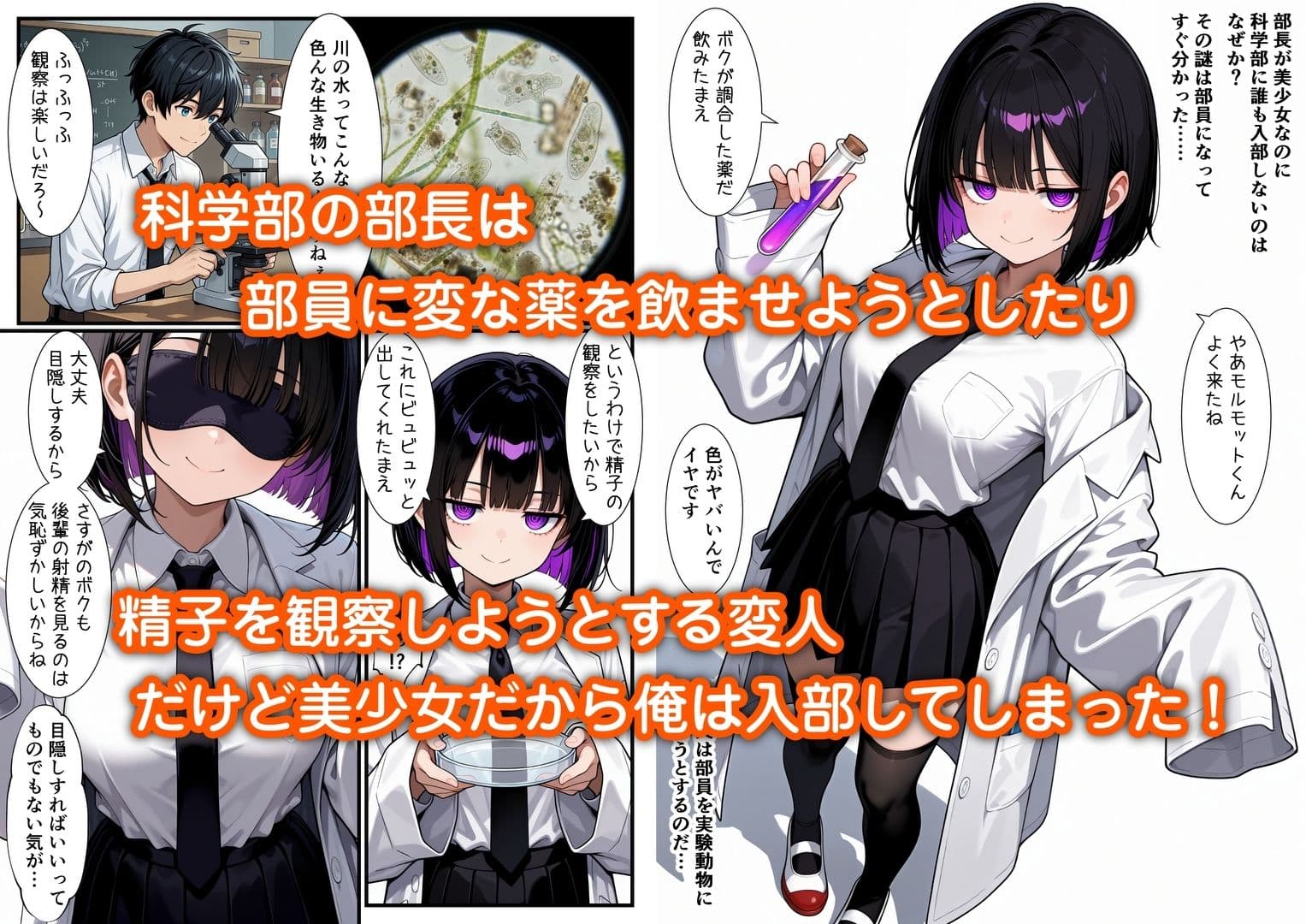 俺をモルモットくんと呼ぶクールな先輩  実はドMで種付け懇願を連呼してきた サンプル 1