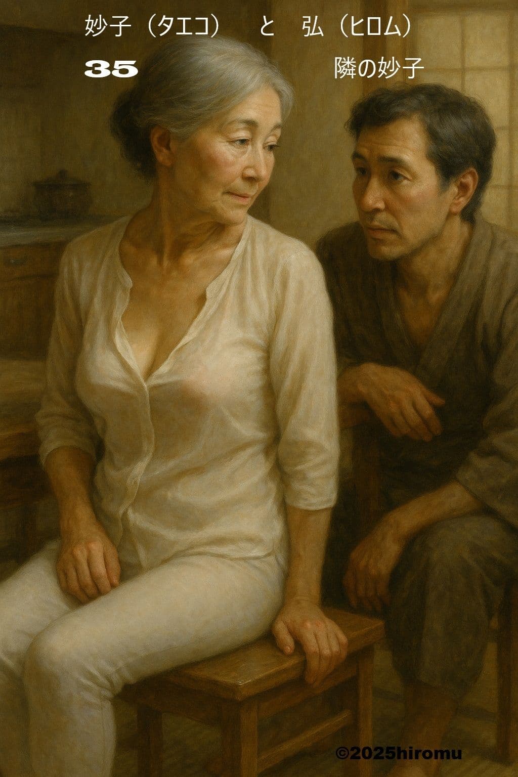 妙子（タエコ）  と  弘（ヒロム）1    湿りのはじまり サンプル 8