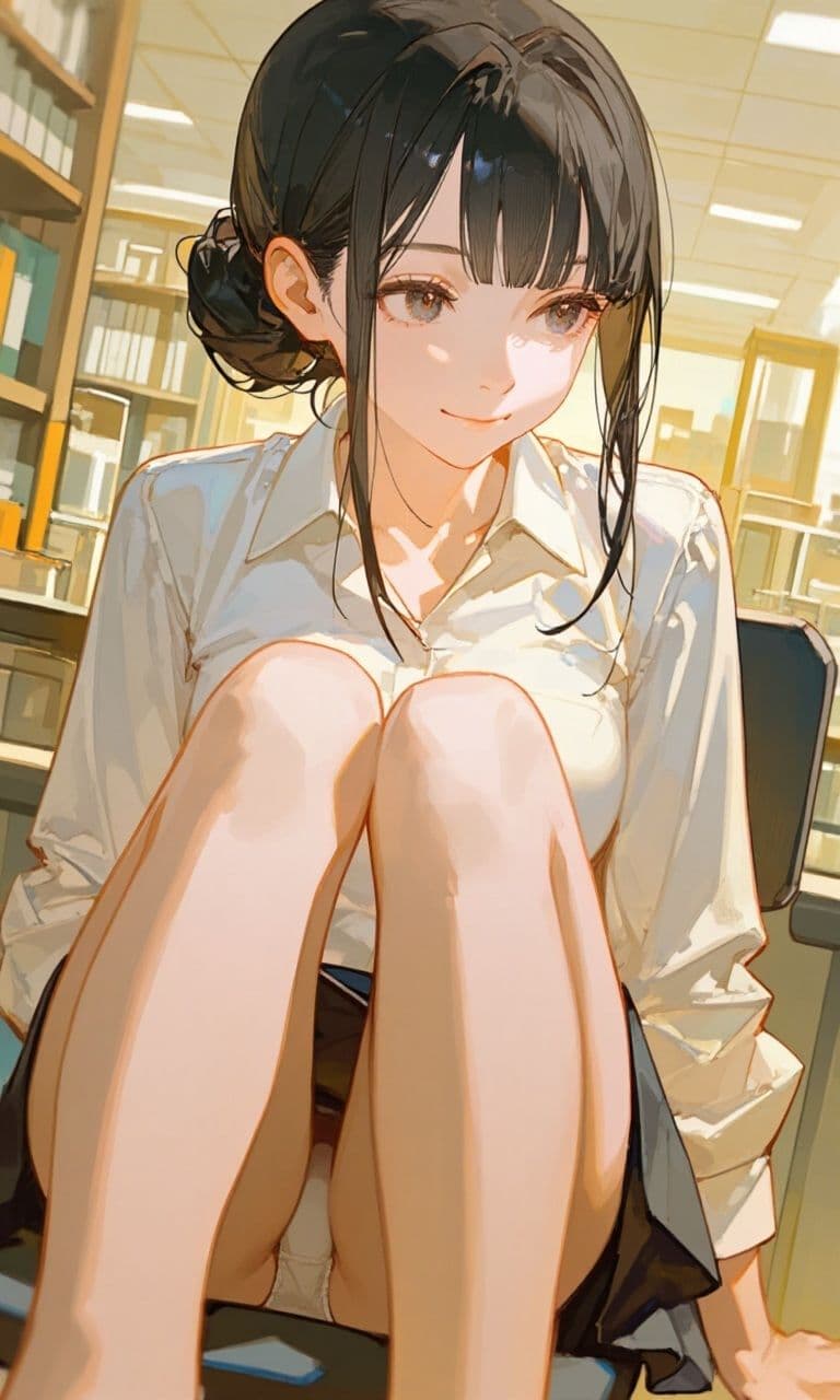 大学で見かけた女性は サンプル 5