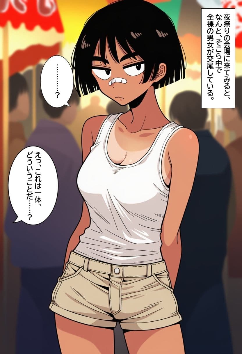 孕ませ村のボーイッシュ娘  日焼けした陸上女子が、無責任中出しされて妊娠するまで。 サンプル 4