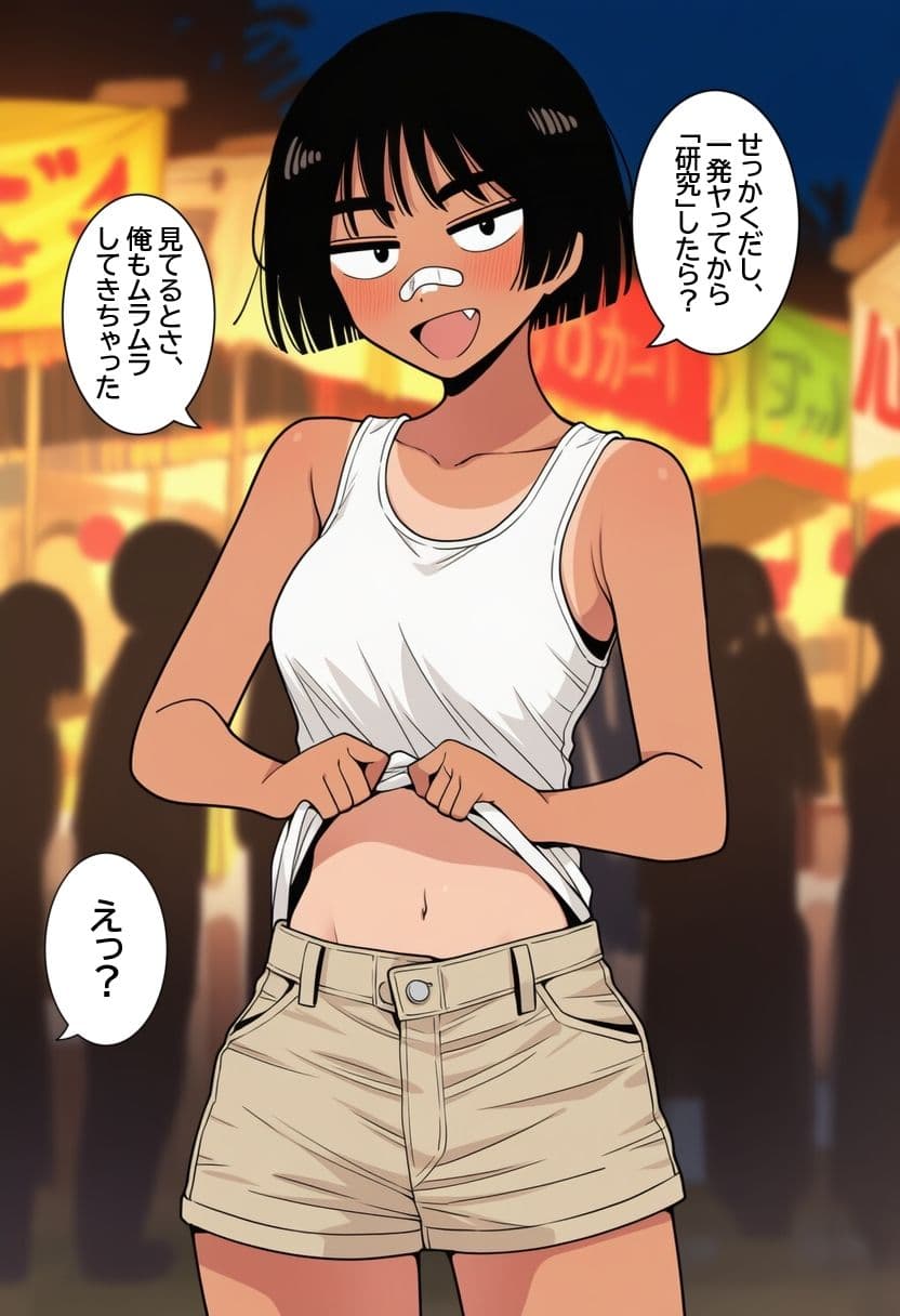 孕ませ村のボーイッシュ娘  日焼けした陸上女子が、無責任中出しされて妊娠するまで。 サンプル 6