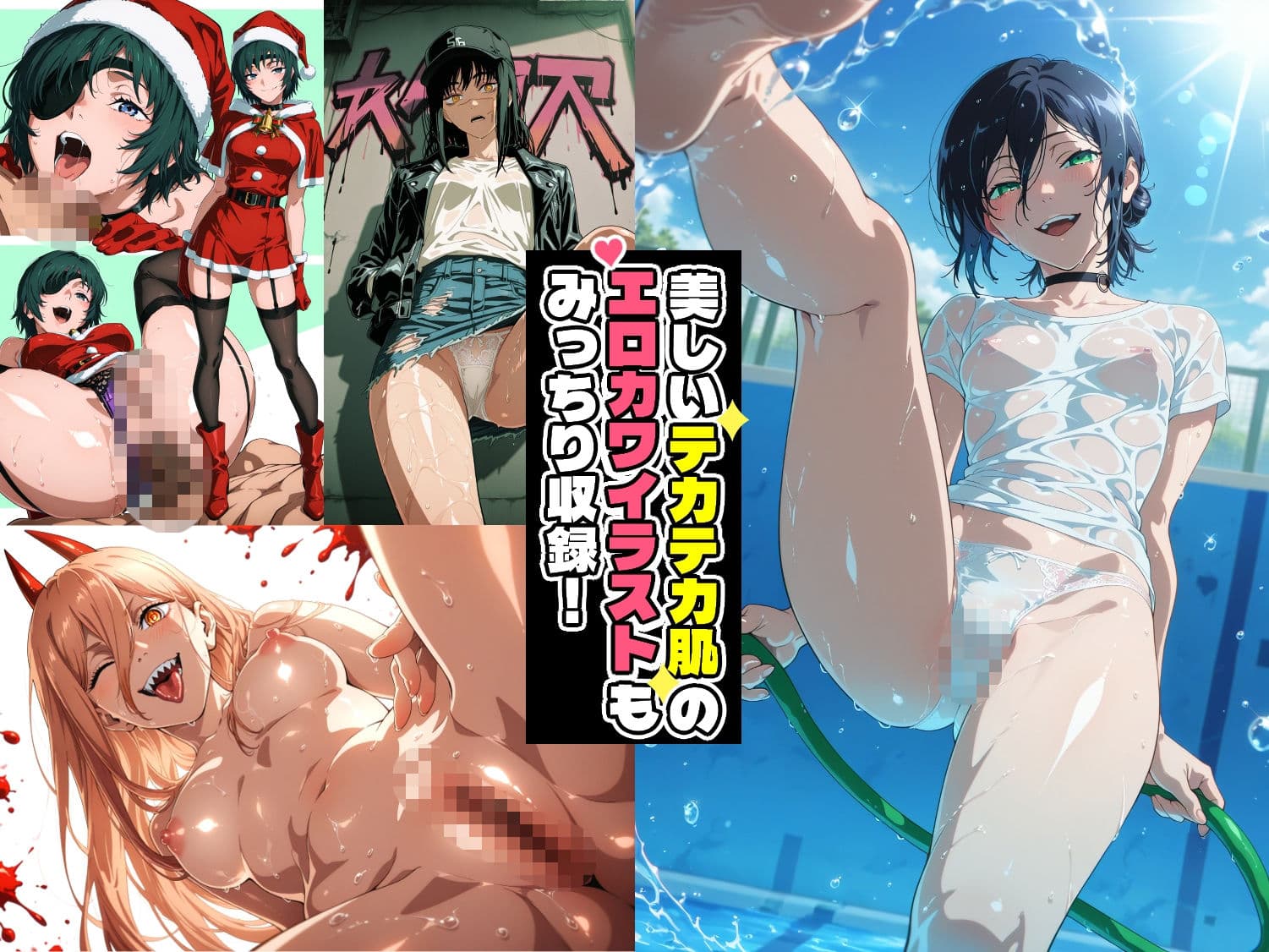 セックスの悪魔と契約した男子○校生の性欲 サンプル 9