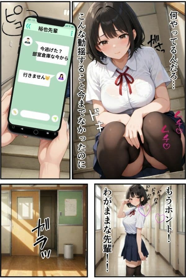 俺の頼みを断れないクーデレ後輩とコスプレH三昧な話【本当にあったエロい話 4】 サンプル 7