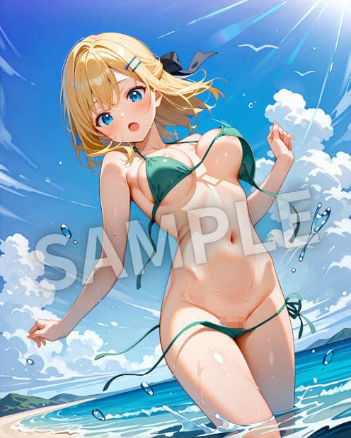 SUMMER MOMENTs ― カレンのビーチハプニングコレクション ― サンプル 2