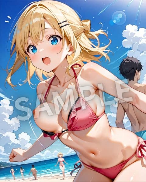 SUMMER MOMENTs ― カレンのビーチハプニングコレクション ― サンプル 4