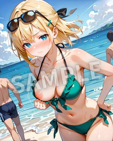 SUMMER MOMENTs ― カレンのビーチハプニングコレクション ― サンプル 5