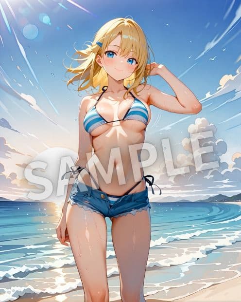 SUMMER MOMENTs ― カレンのビーチハプニングコレクション ― サンプル 7