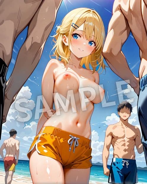 SUMMER MOMENTs ― カレンのビーチハプニングコレクション ― サンプル 9