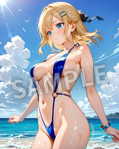 SUMMER MOMENTs ― カレンのビーチハプニングコレクション ― サンプル 10