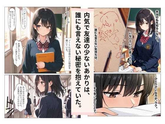 内気なJKがエロノートを見られて放課後の部屋で生ハメ中出しされてイカされちゃう話 サンプル 1