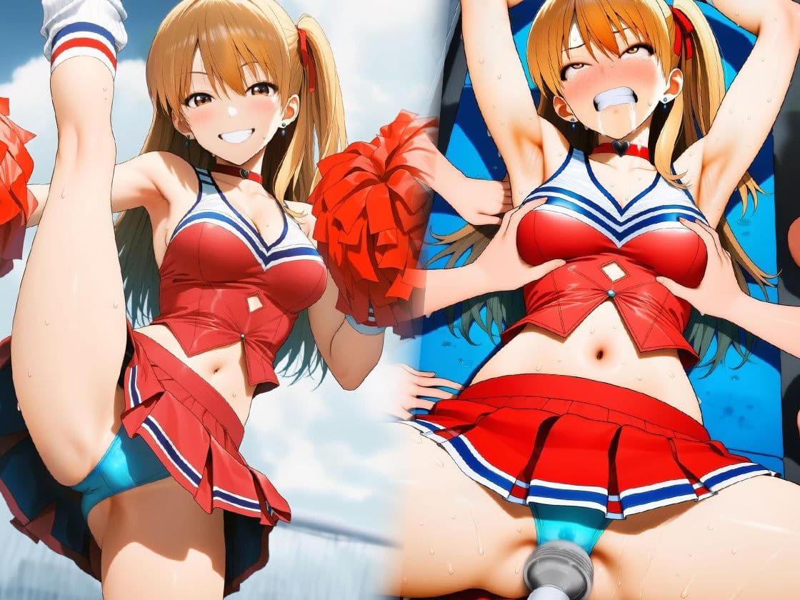 『チアガール集団レズいじめ、女同士の地獄の快楽責め』三部作セット！冬の特別セール サンプル 2