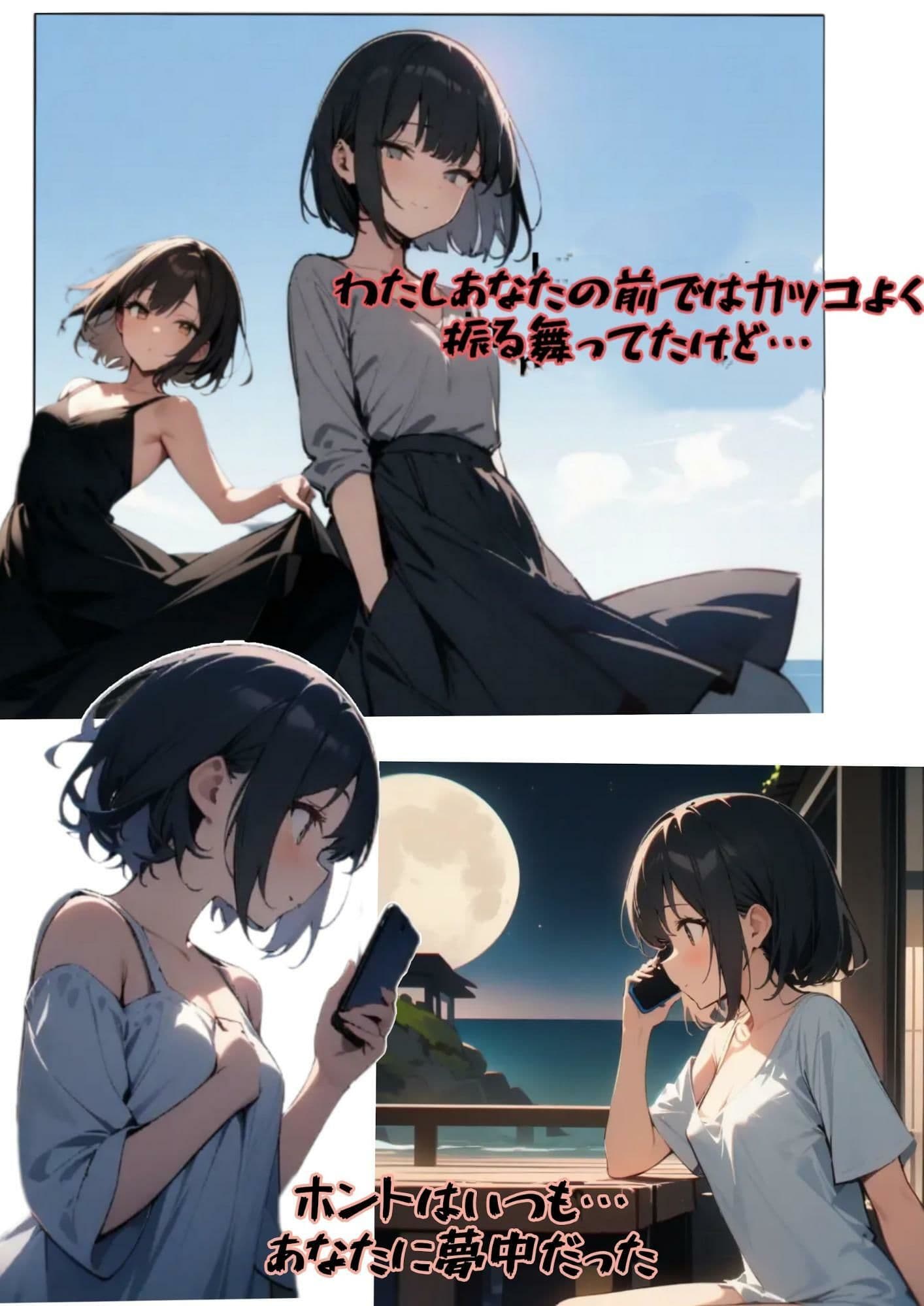 今朝、水樹綾乃は海岸でキミを待つ！ サンプル 1