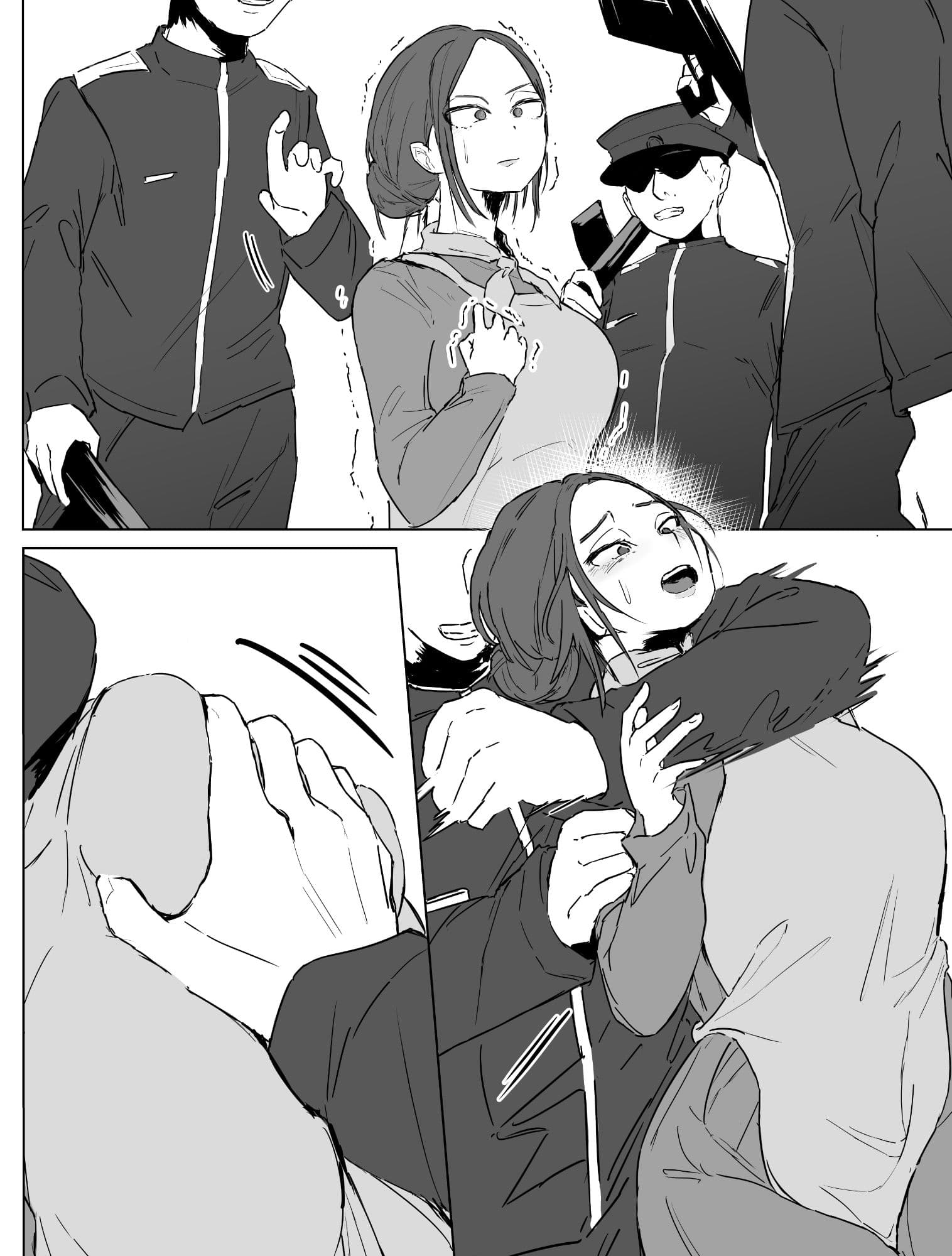 戦時下で妻と娘が略奪凌●レ●プされる話 サンプル 5