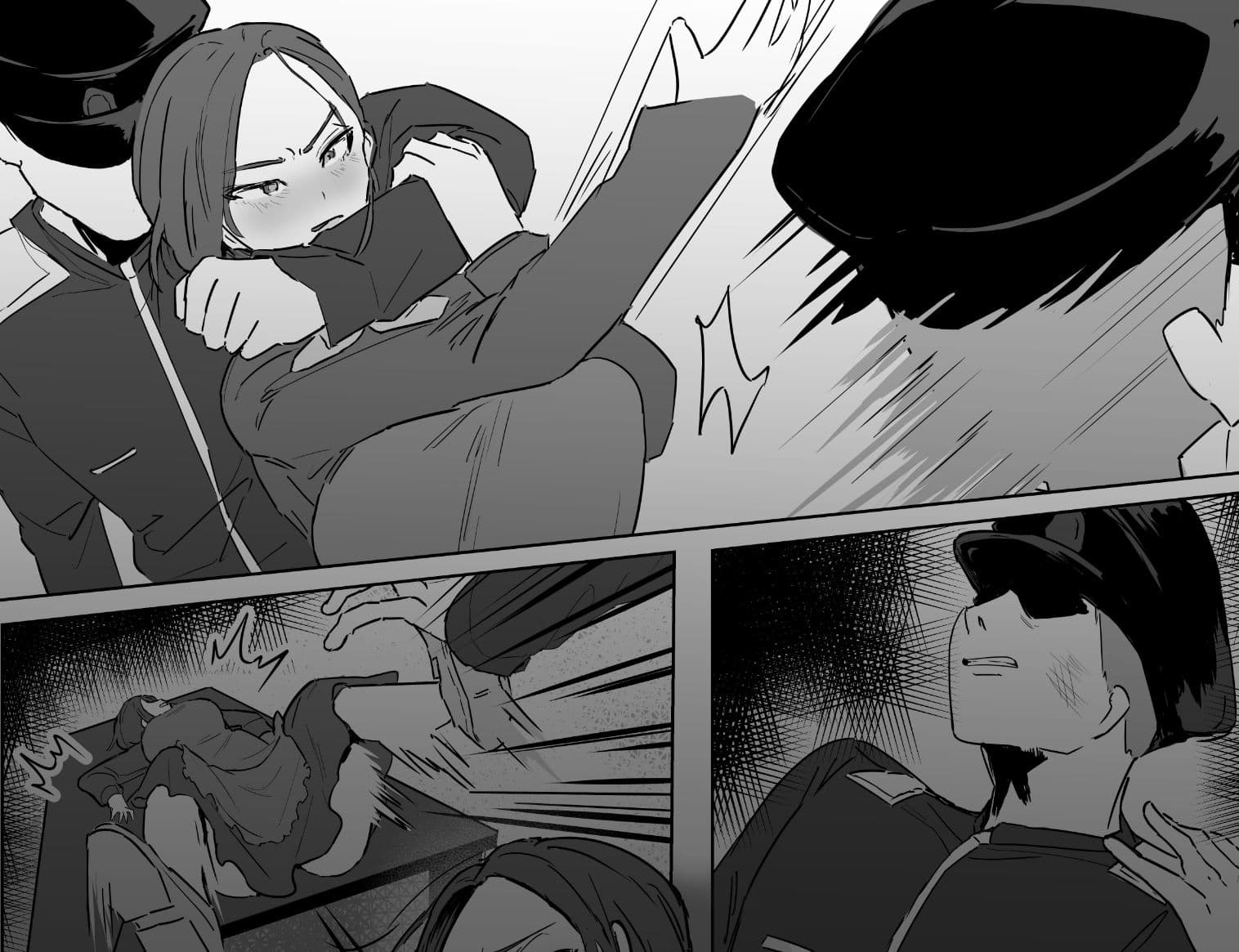 戦時下で妻と娘が略奪凌●レ●プされる話 サンプル 6