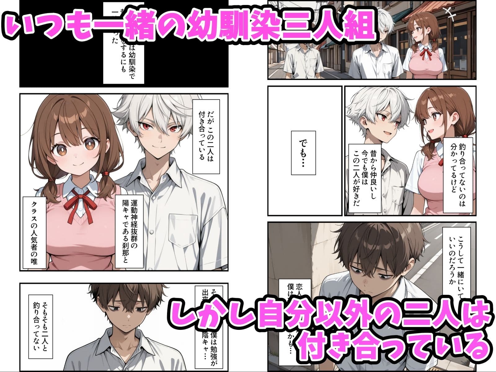 幼馴染をTSさせたので彼女共々堕とす話 サンプル 1