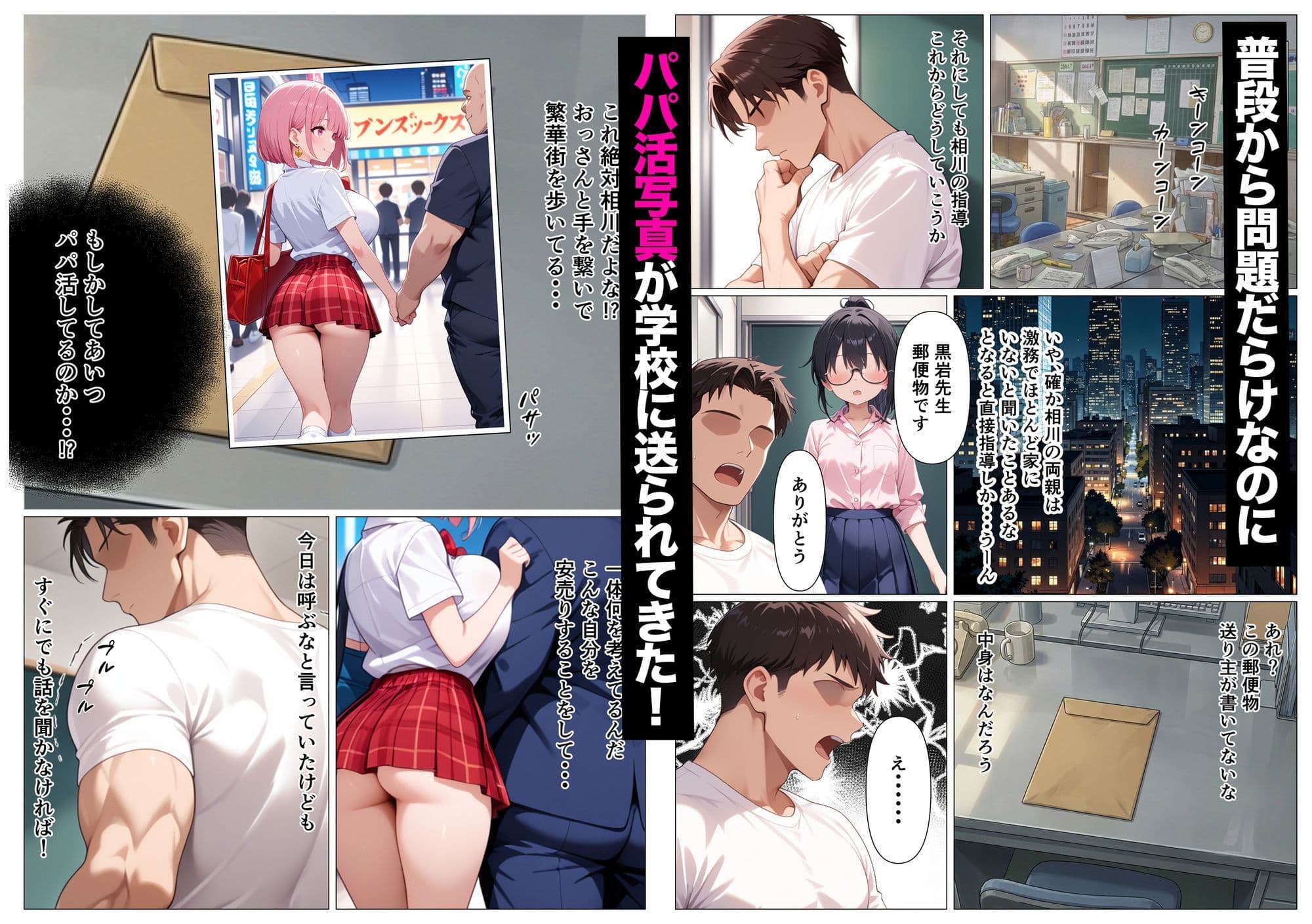 指導部屋は問題児エロかわギャルとのイチャラブ部屋になりました サンプル 2
