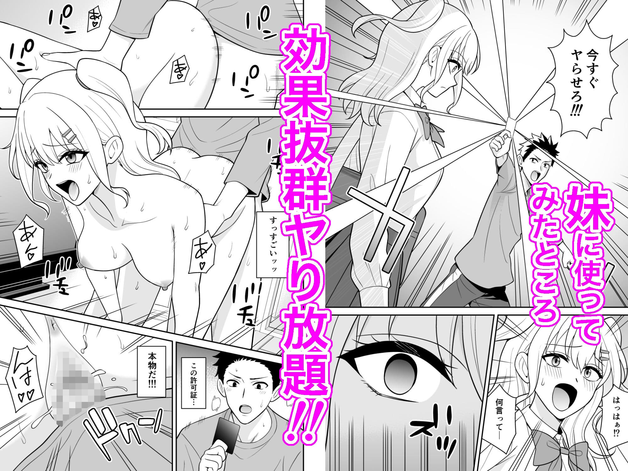 セックス許可証  かざしただけでヤり放題  催●服従 サンプル 2