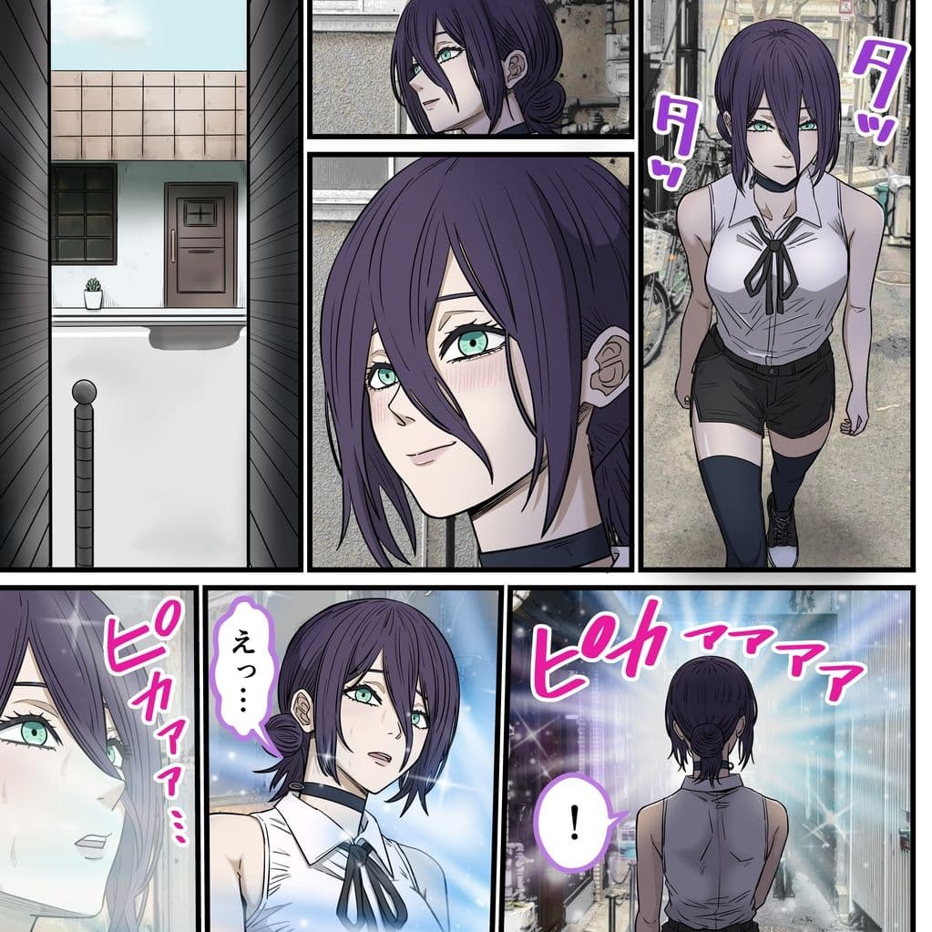 アニメキャラとセックルできるアプリ41、「チェーン〇ーマン」レゼ編 サンプル 2