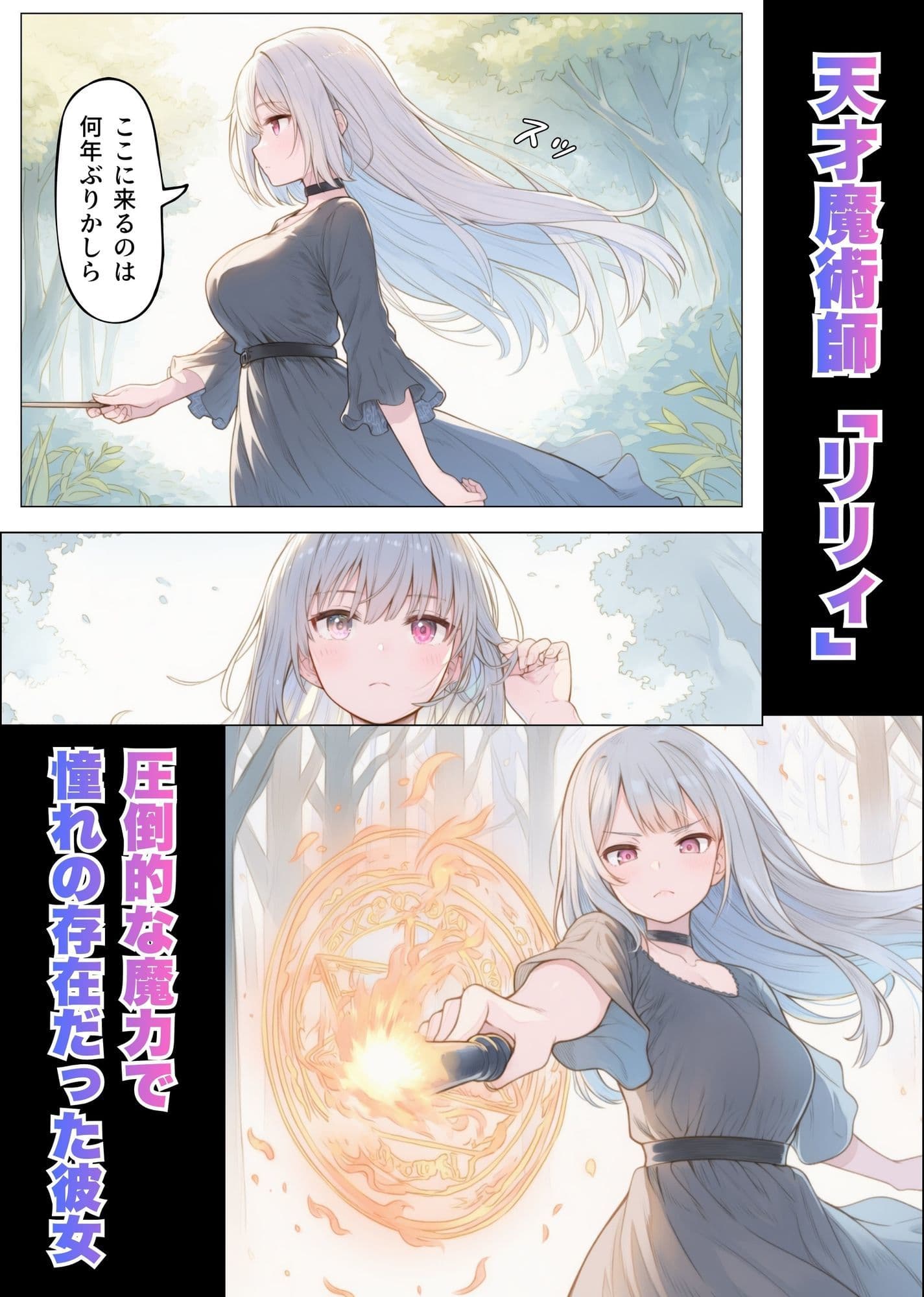 天才魔術師が無様に魔力吸収される話 サンプル 1