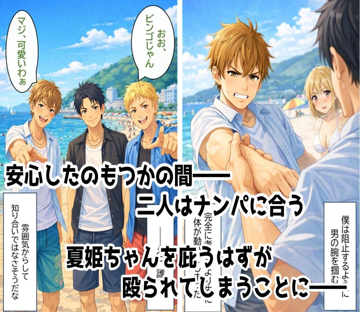 無防備すぎる同級生に、理性が追いつかなかった話 第6話「縛られた傍観者と、海の向こう側」 サンプル 3