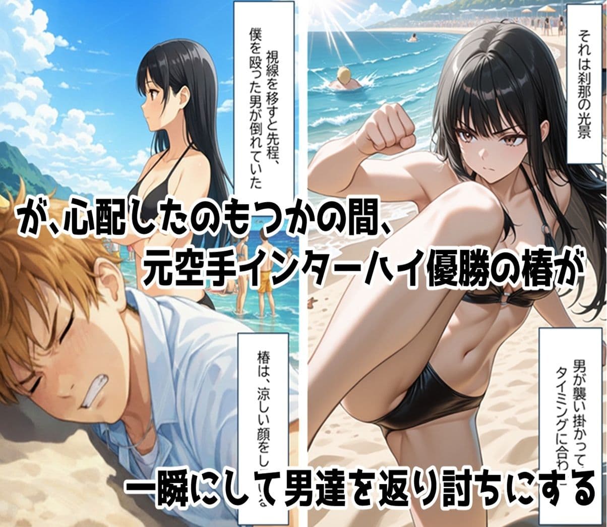 無防備すぎる同級生に、理性が追いつかなかった話 第6話「縛られた傍観者と、海の向こう側」 サンプル 4