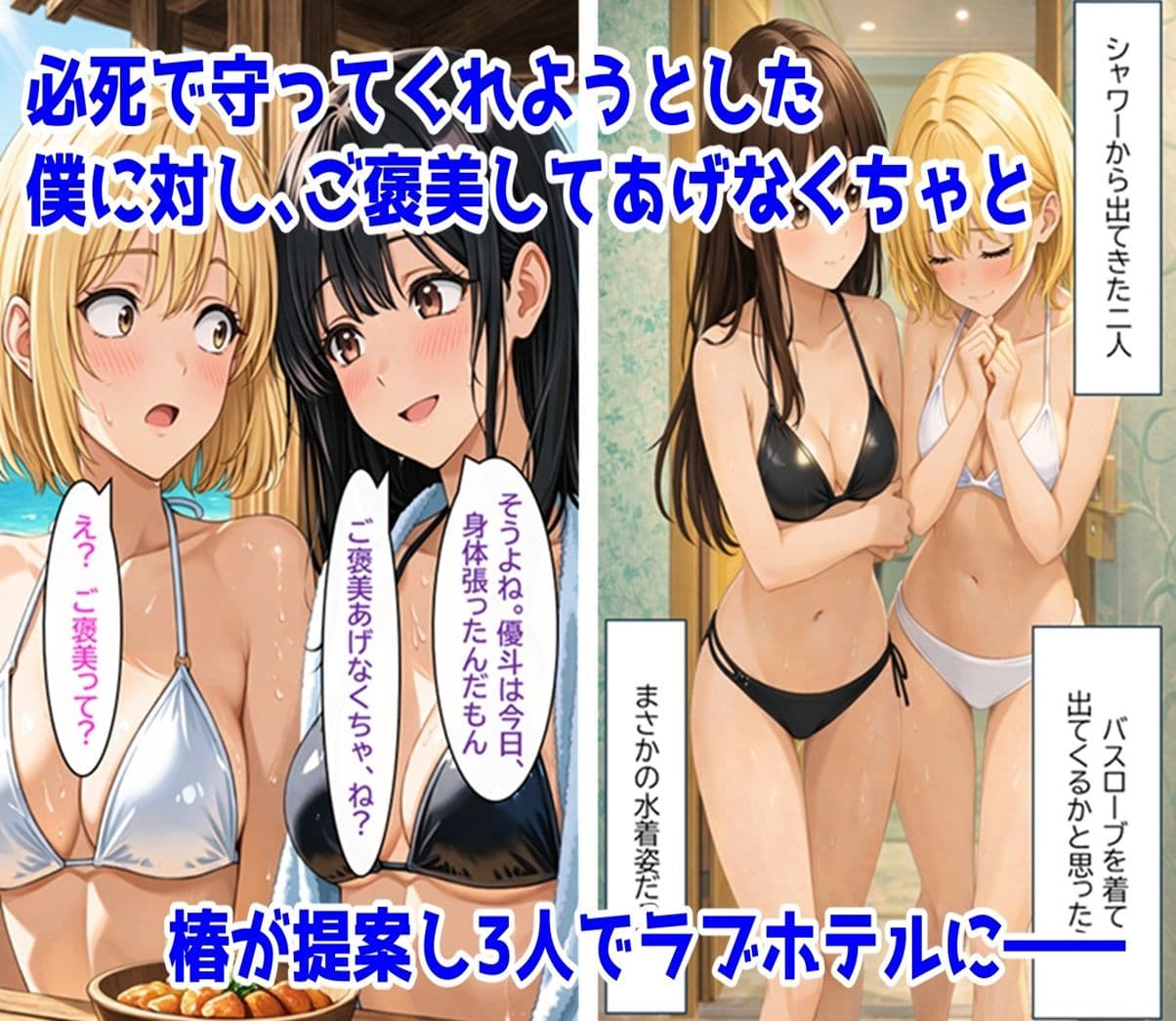 無防備すぎる同級生に、理性が追いつかなかった話 第6話「縛られた傍観者と、海の向こう側」 サンプル 5