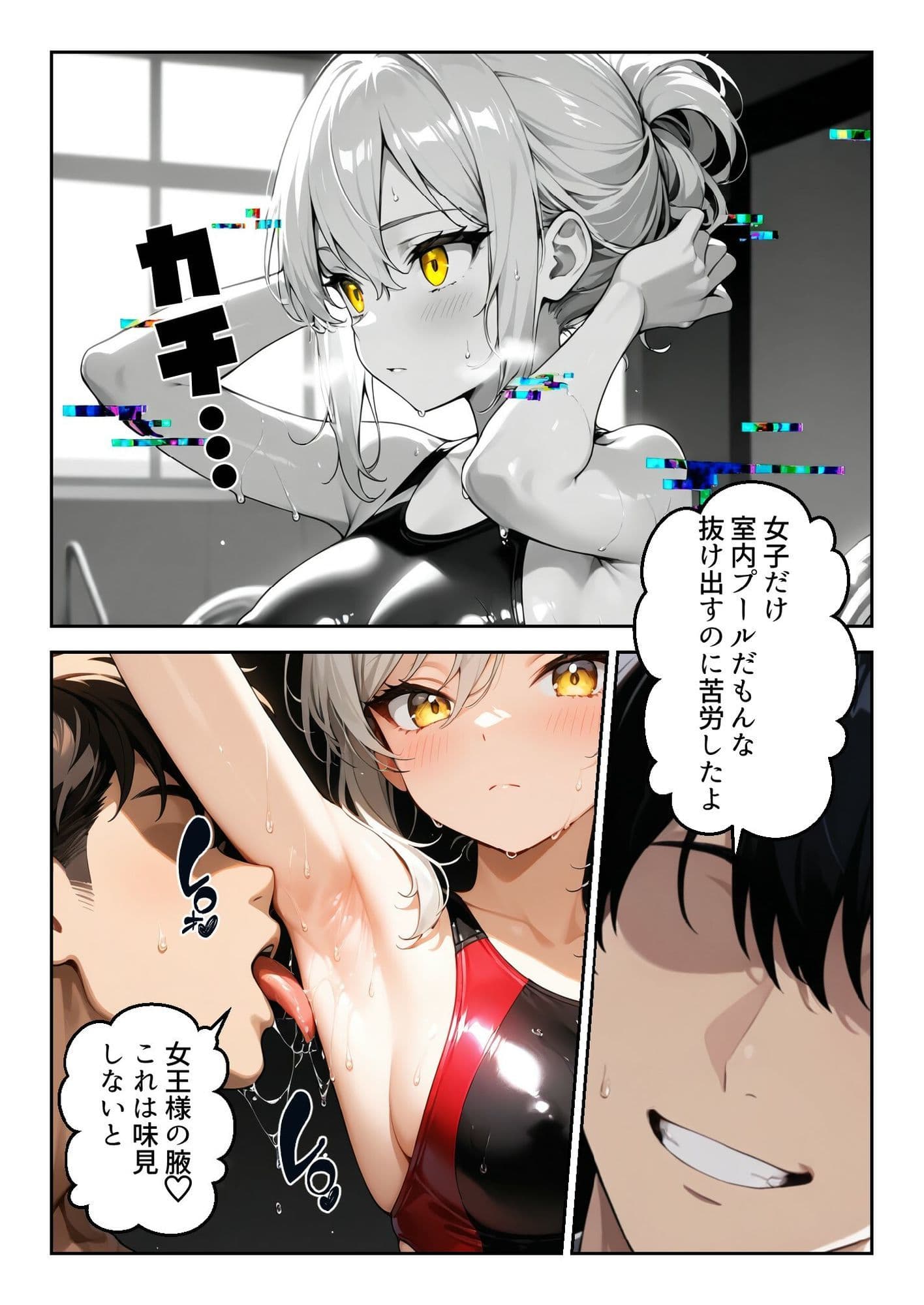 時間停止「汚物を見る目」で俺を蔑んだ生徒会長を10分間限定で性処理オナホに。 サンプル 5