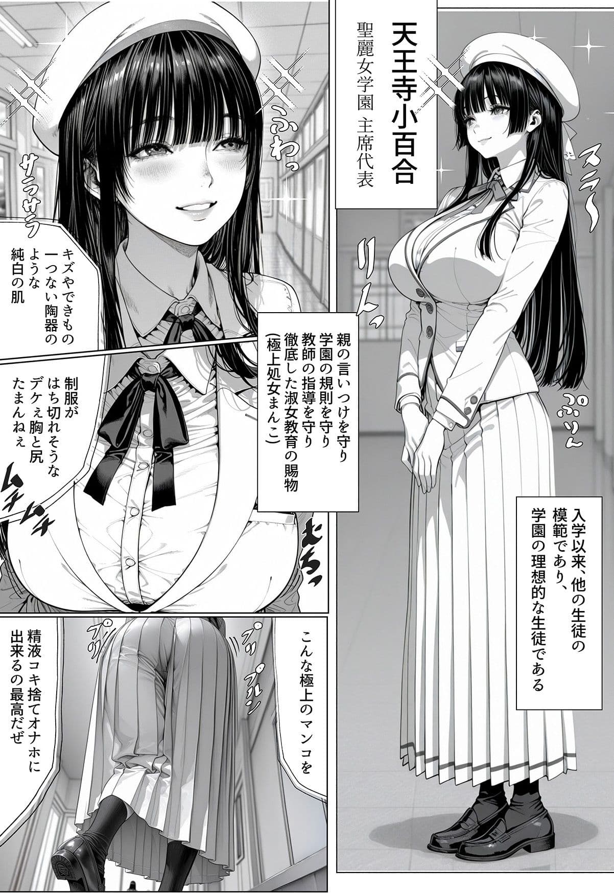 温室育ちのお嬢様をオナホにするのは簡単すぎる-天王寺小百合-編 サンプル 1