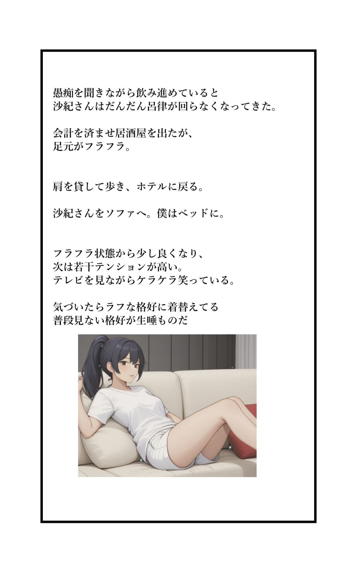 【R18小説】美人上司  寿退社前  寝取り体験記 サンプル 1