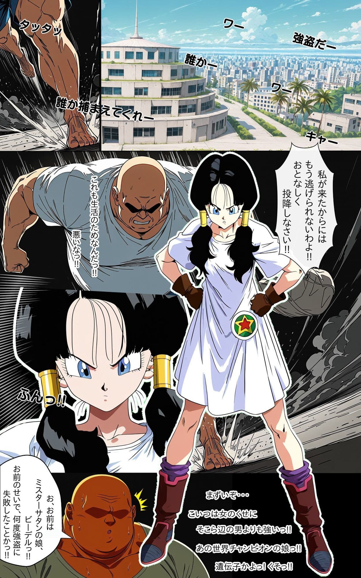 街の平和を守るビー〇ルに凶悪化した一般強盗犯が分からせ復讐種付けプレス サンプル 4