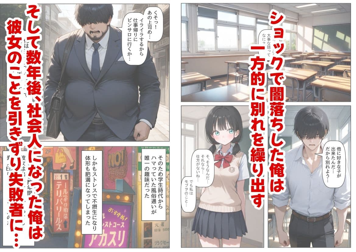 片思いの幼馴染は俺が何度タイムリープしても、非処女になる件 サンプル 4