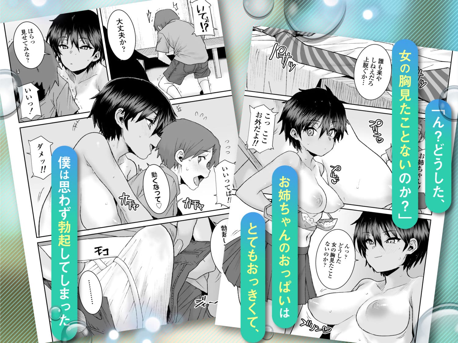 無口で気の強いボーイッシュなお姉ちゃんで僕は童貞を卒業しました サンプル 2