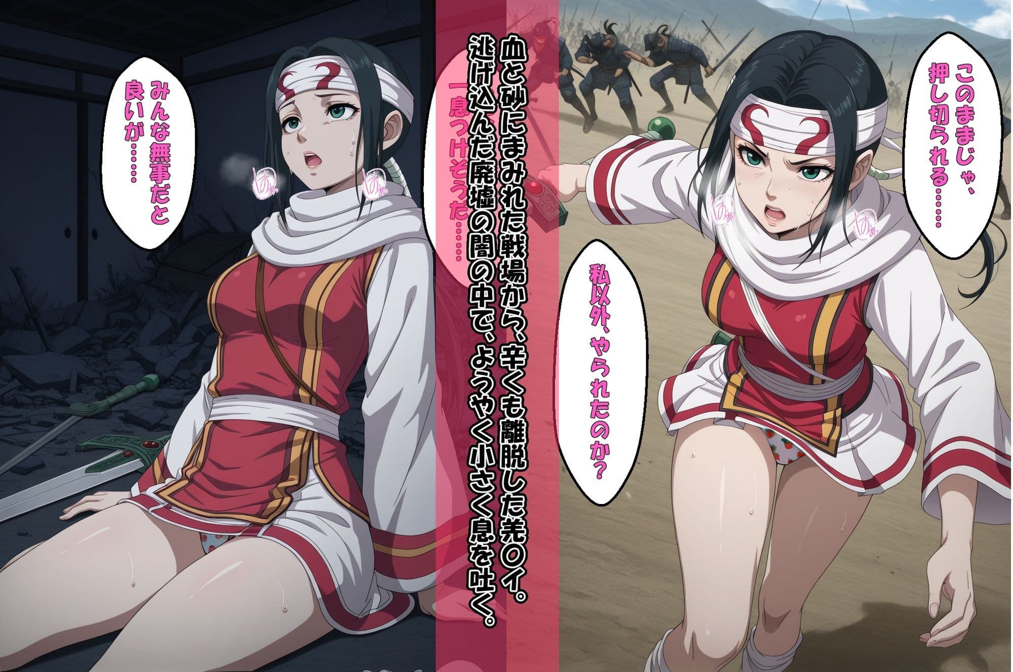 『◇ 抵抗不能、支配される羌〇イ ◇』&『◇ 完全支配、逃げ場なしカ〇ネ ◇』2冊セット サンプル 1