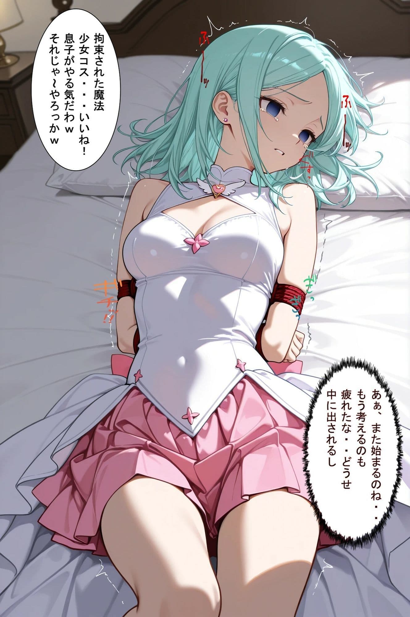 絶対服従の性奴●  コスプレSEX！お仕置き！賭けゲーム！  ご主人様は犯し放題！ サンプル 9