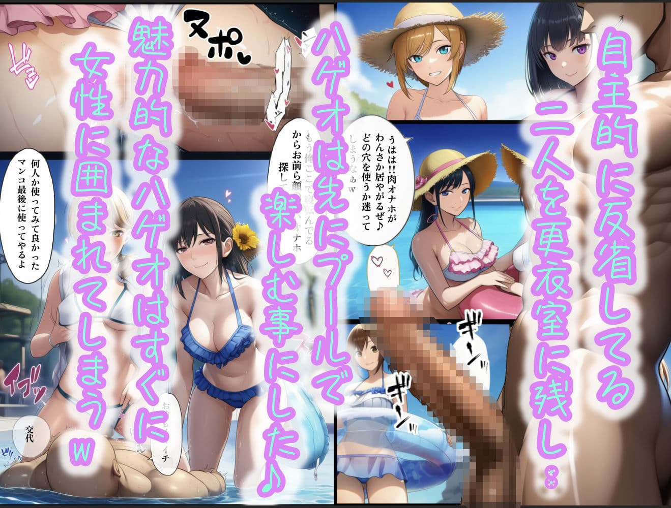俺だけ何をしても許される世界seen2プール編 サンプル 6