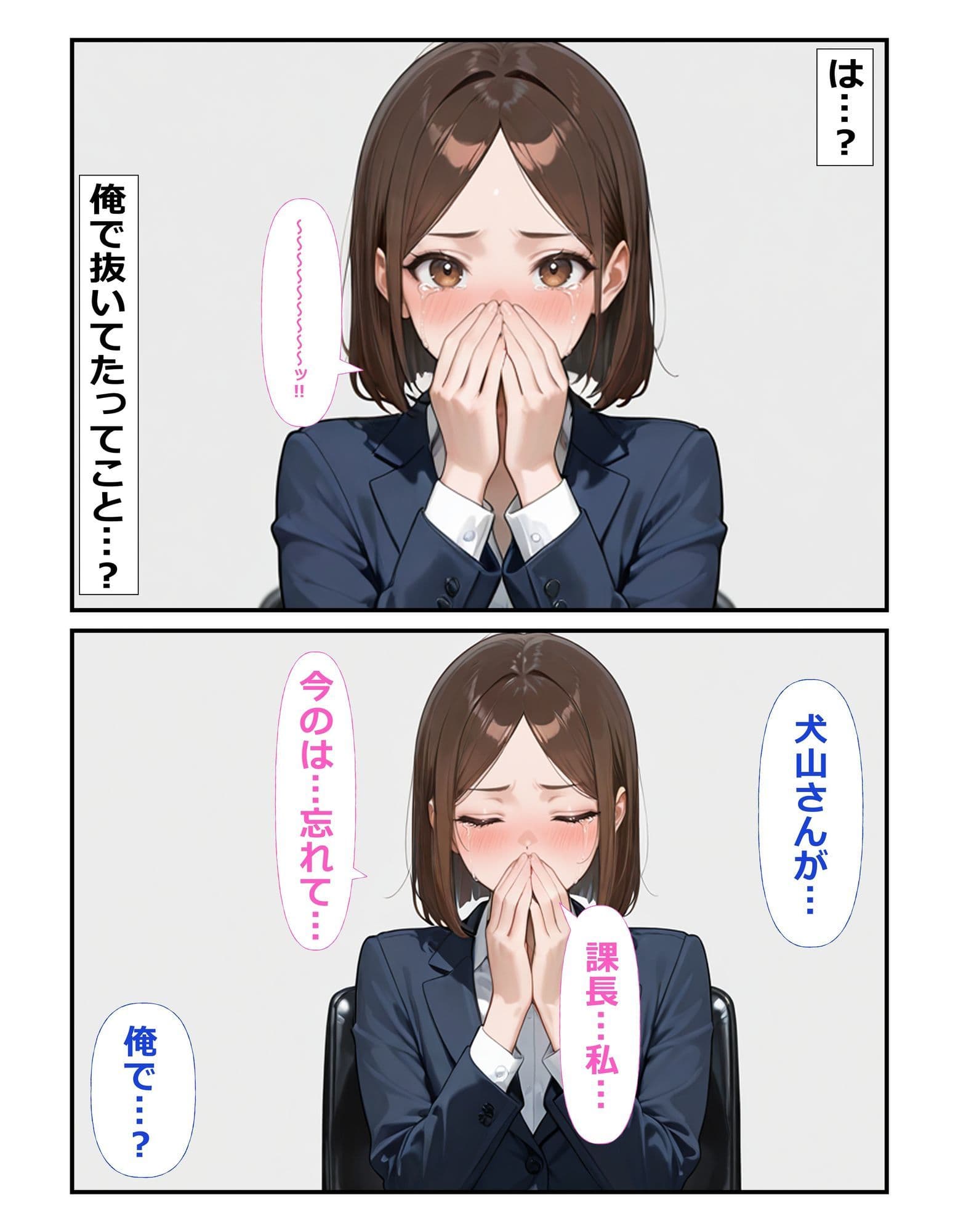 部下の犬山さん♀が職場でオナニー♂してた サンプル 6