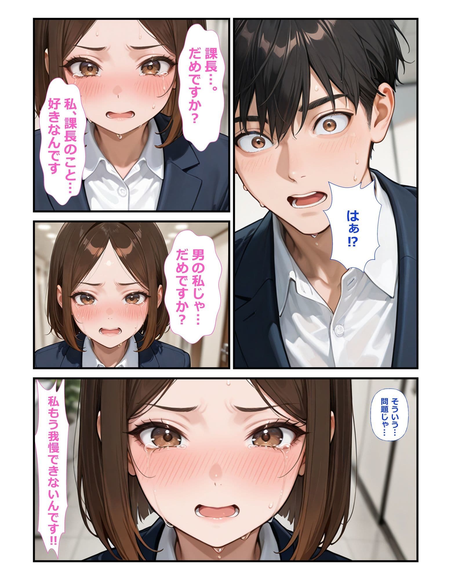 部下の犬山さん♀が職場でオナニー♂してた サンプル 8