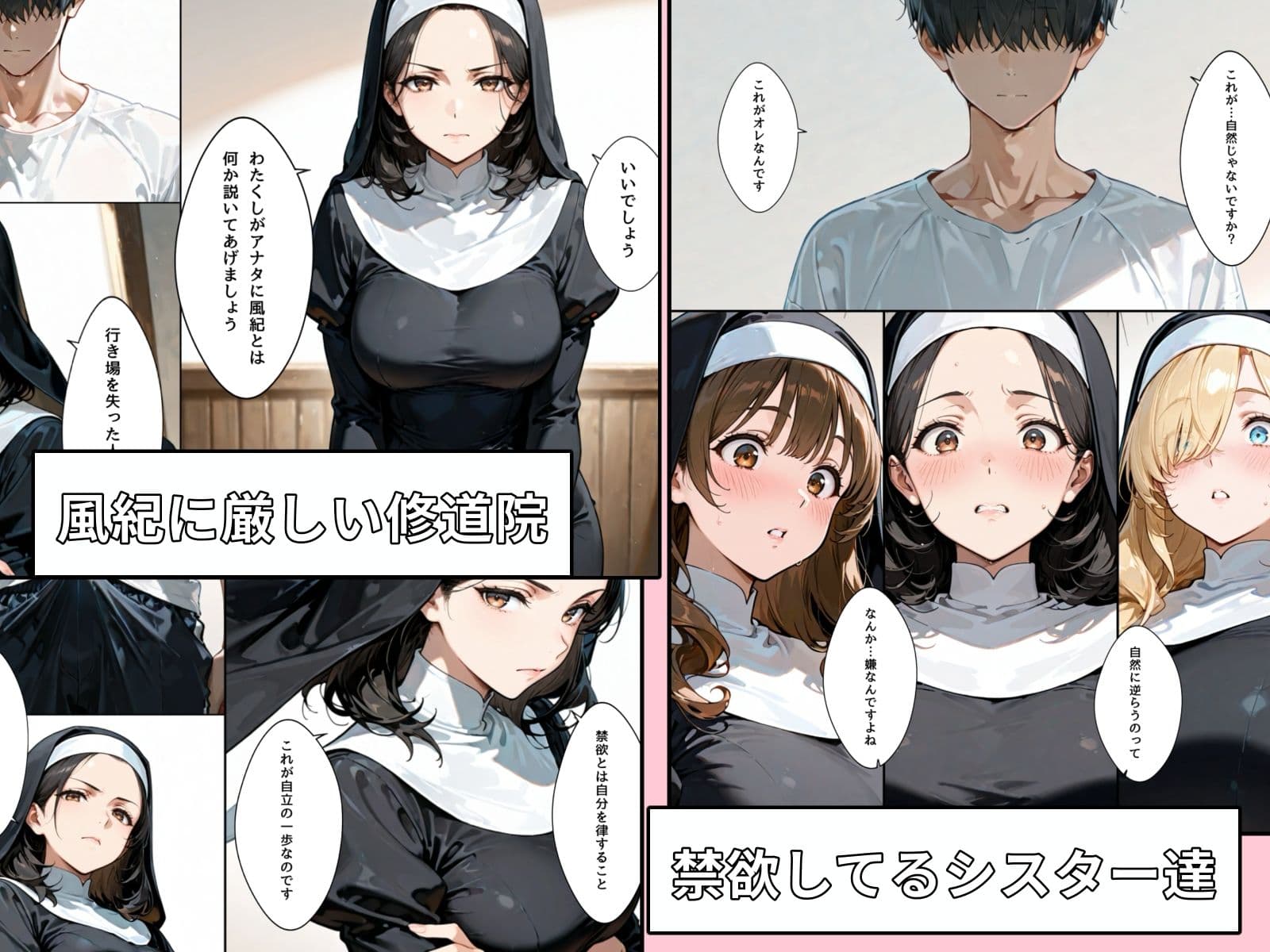 禁欲聖女たちは堕落なんてしない サンプル 3