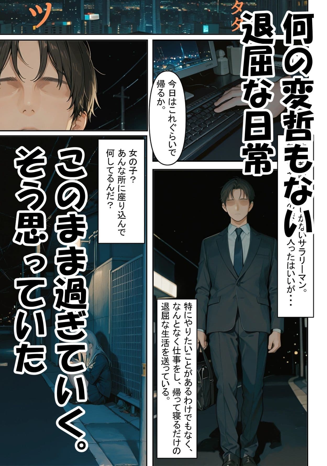 家出少女を拾ったら サンプル 1