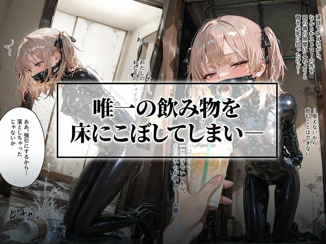 ドMラバースーツ女子の飼い方3|ペット扱い&連続マシン絶頂 サンプル 2