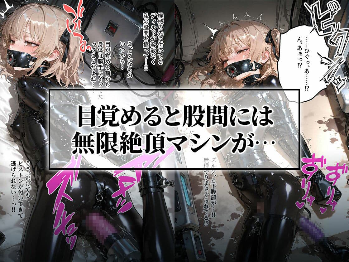 ドMラバースーツ女子の飼い方3|ペット扱い&連続マシン絶頂 サンプル 5