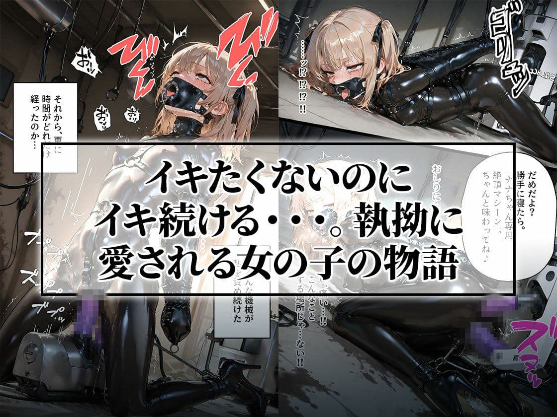 ドMラバースーツ女子の飼い方3|ペット扱い&連続マシン絶頂 サンプル 7