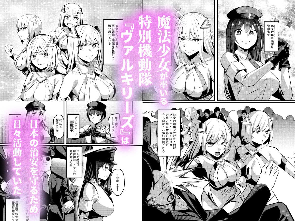 魔法少女セイントリリィ・戦乙女  〜敵組織に洗脳調教された魔法少女が性処理戦闘員に堕ちるまで〜 サンプル 1