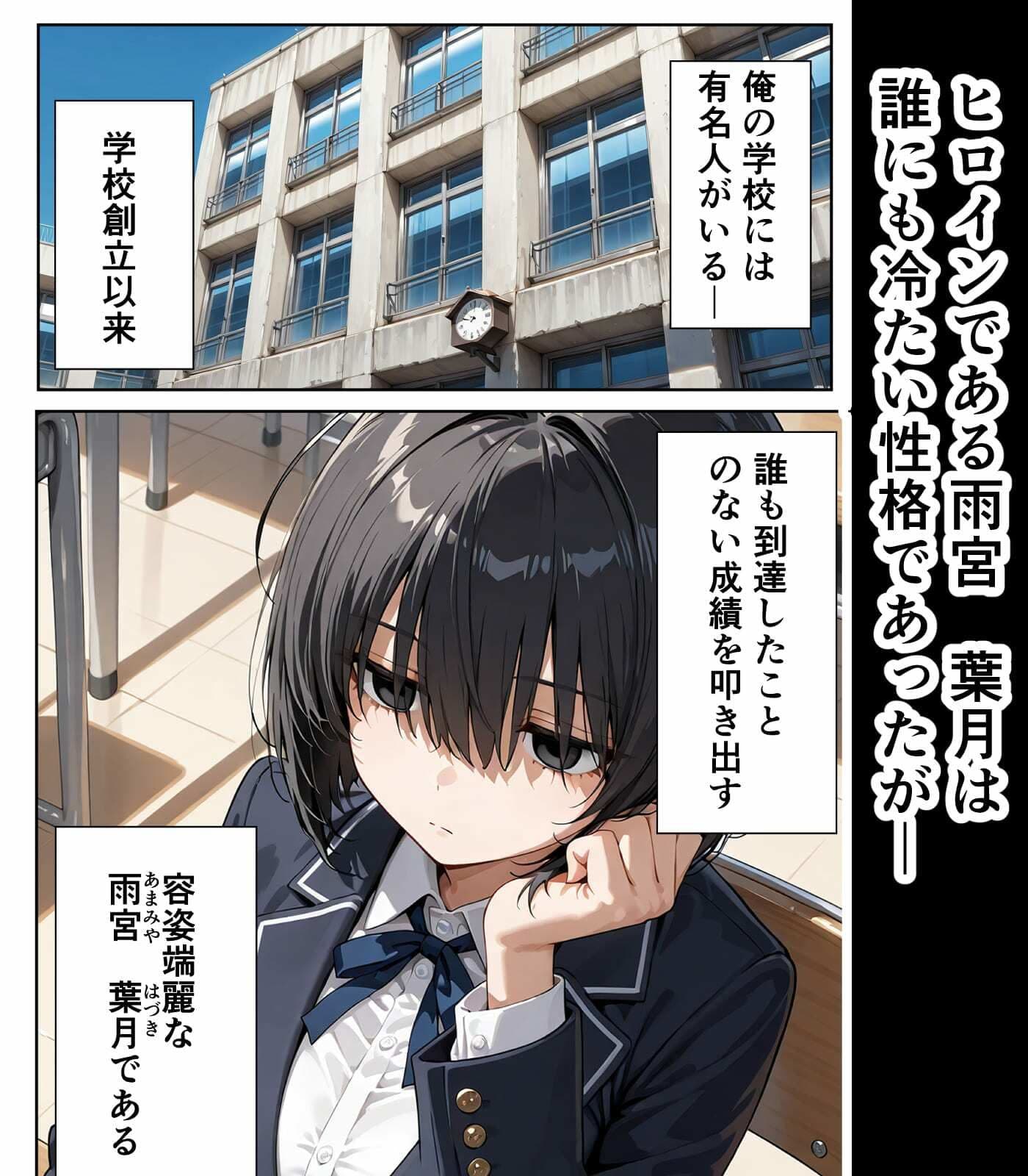 学園憑依I  ジト目優等生に分魂憑依して、ひとつになるまで サンプル 1