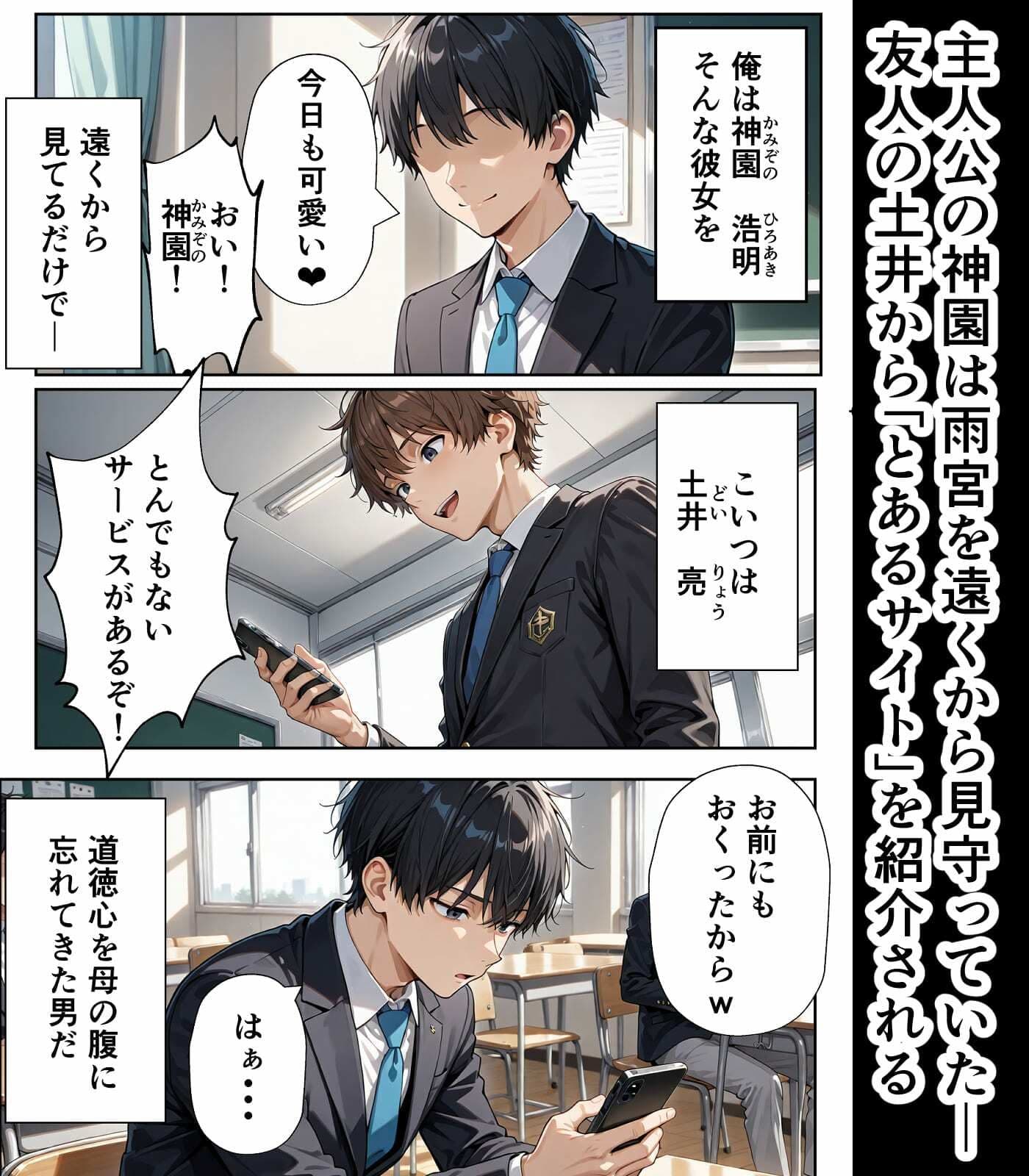 学園憑依I  ジト目優等生に分魂憑依して、ひとつになるまで サンプル 2