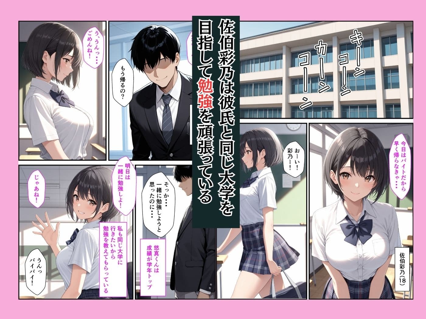 進路のために純情な女子校生が担任教師の女になって完堕ちするまで サンプル 1
