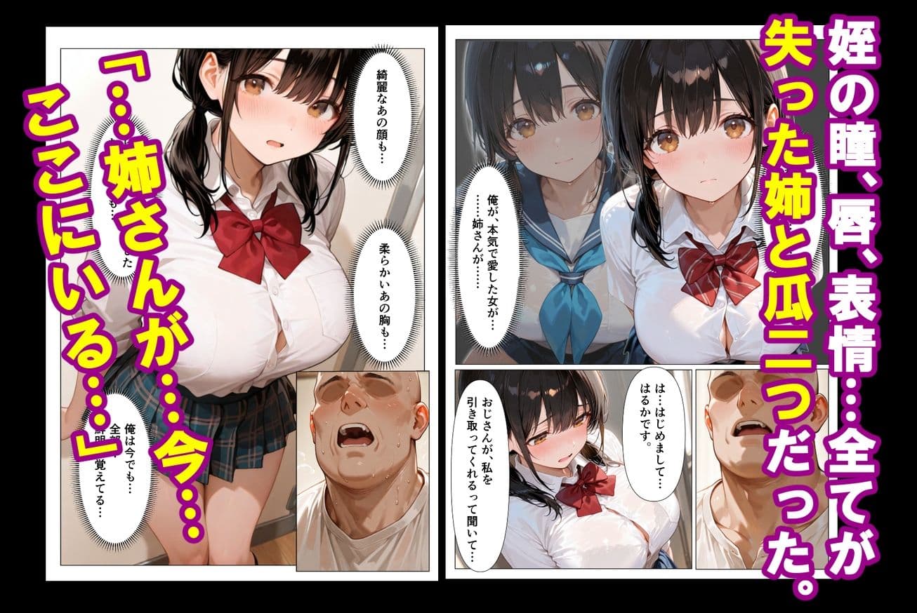 実姉を奪い損ねた男が、姉にそっくりな姪に、執着の精子をどろどろと注ぎ込む話 サンプル 5