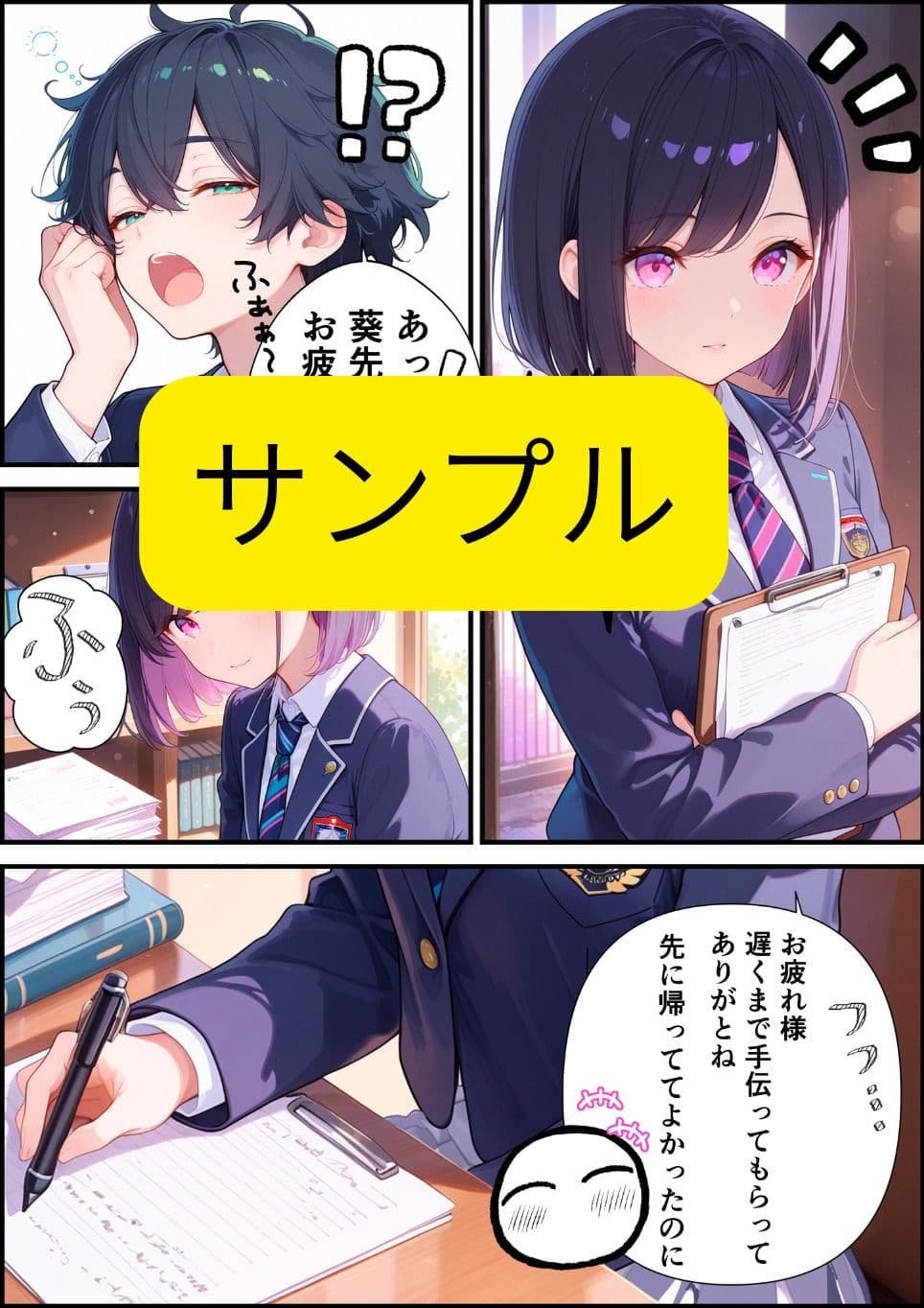 僕の生徒会長は隠れ巨乳です サンプル 2