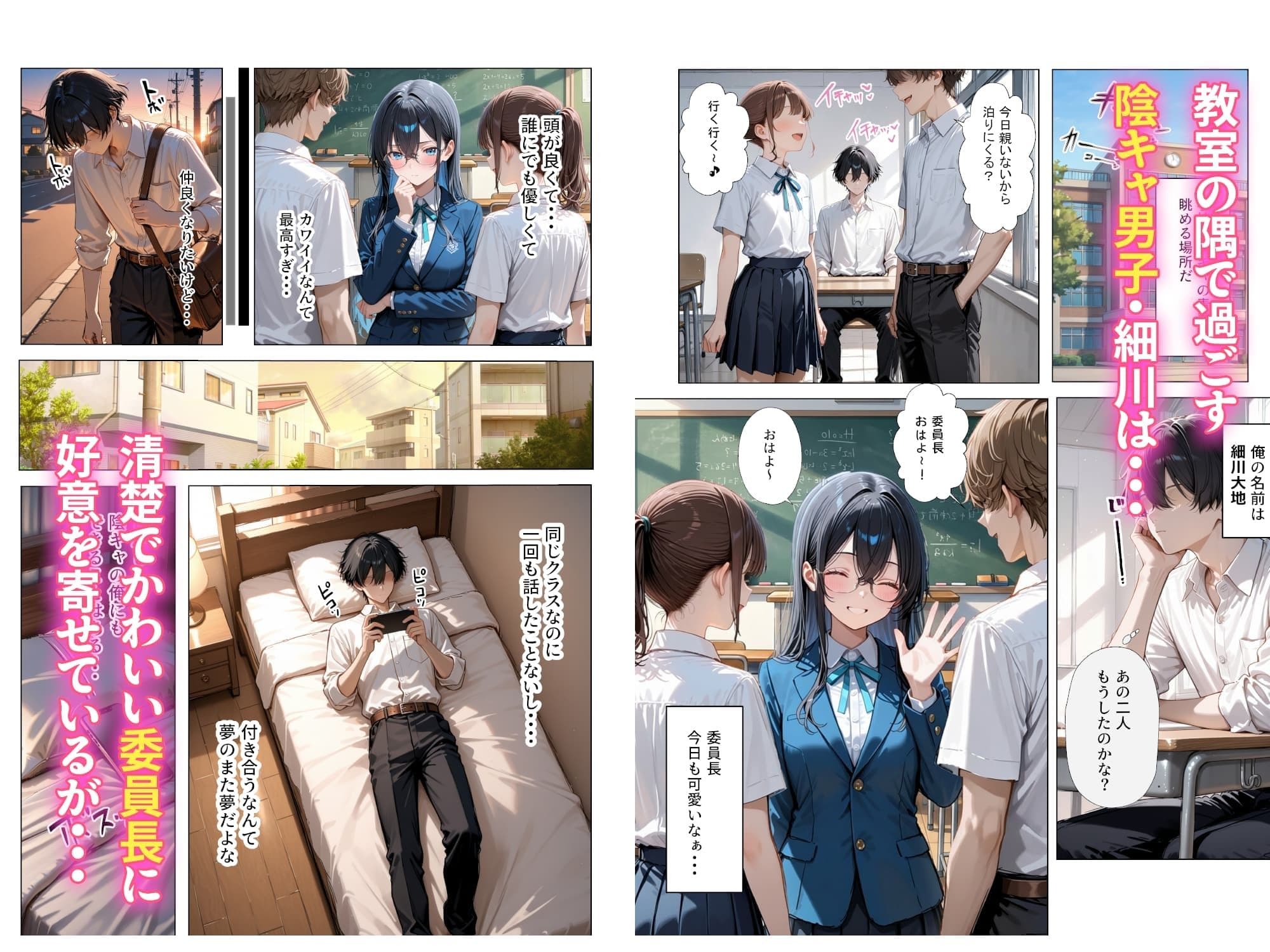 清楚彼女がいるのにギャルとの予行練習（生本番）がやめられない話【ぬるぬるエロアニメ動画同梱】 サンプル 1
